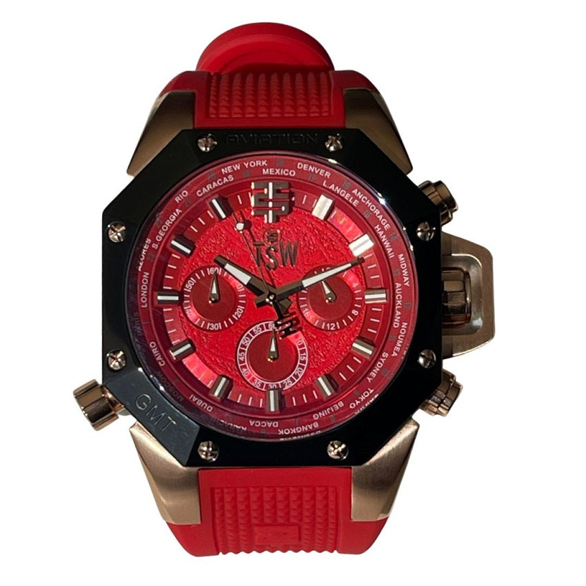 Reloj Hombre TS-100-2AV Rojo – Colombia