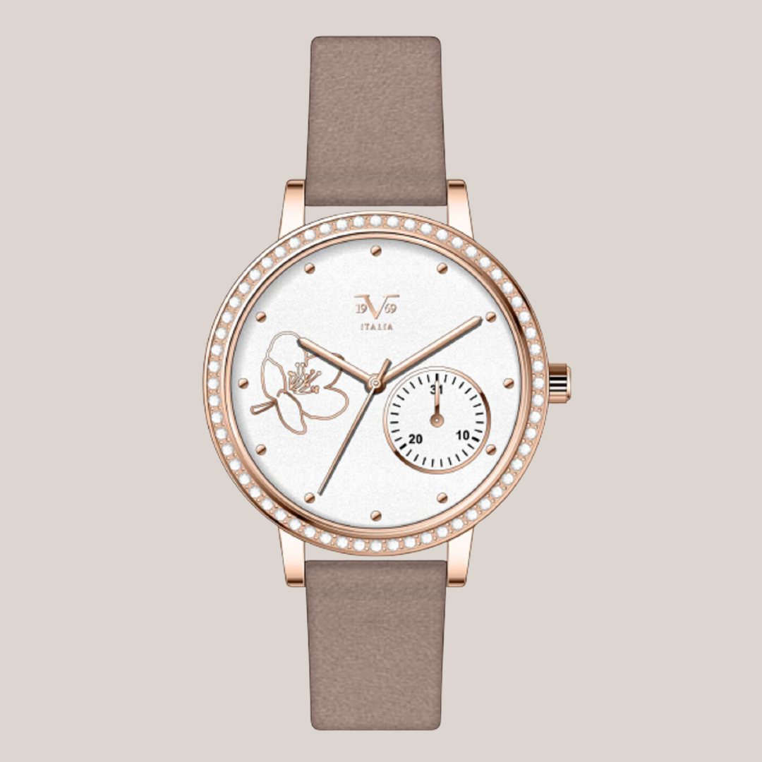 RELOJ ROSA V1969-1121-1 MUJER