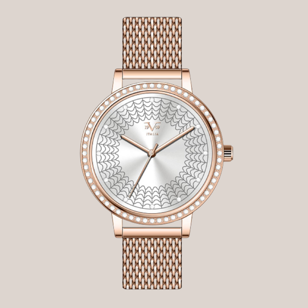 RELOJ ORO ROSA V1969-1121-14 MUJER