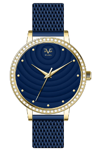 RELOJ AZUL V1969-1121-23 MUJER