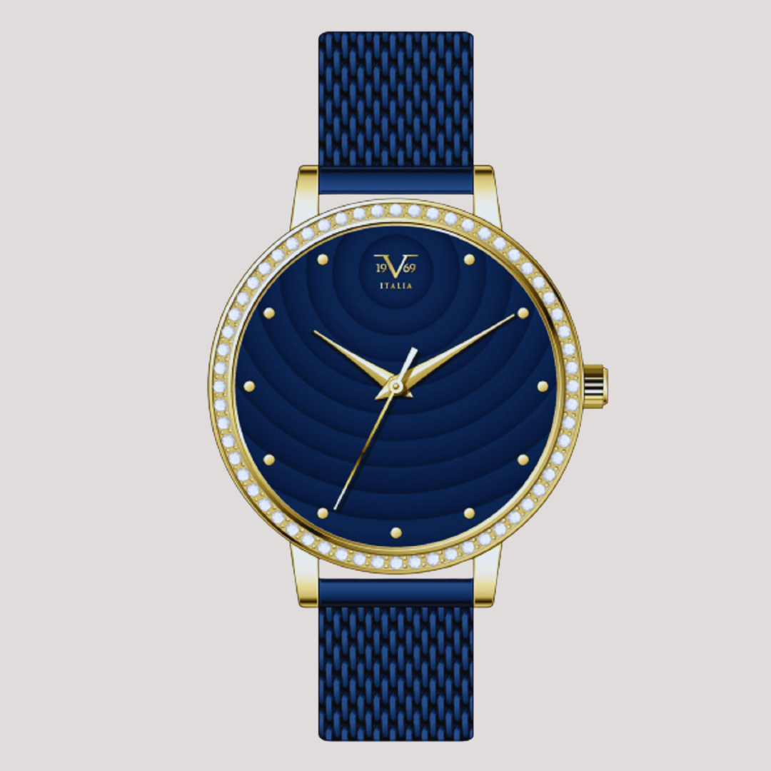 RELOJ AZUL V1969-1121-23 MUJER