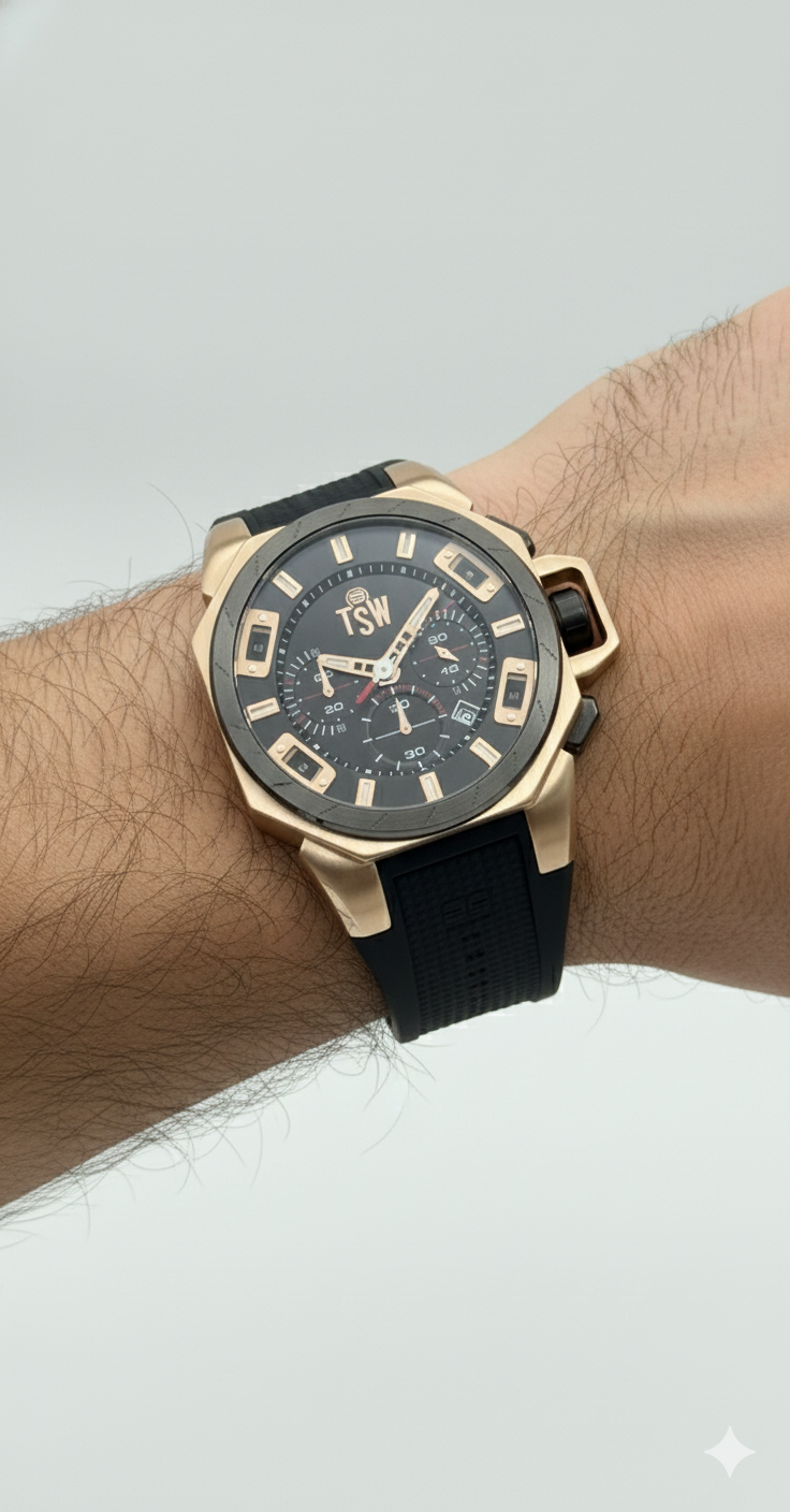 Reloj Technosport Hombre TS-100-F1 Negro