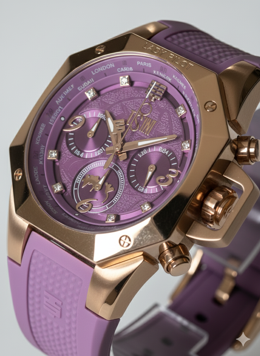Reloj Technosport Mujer TS-100-LP2 MORADO