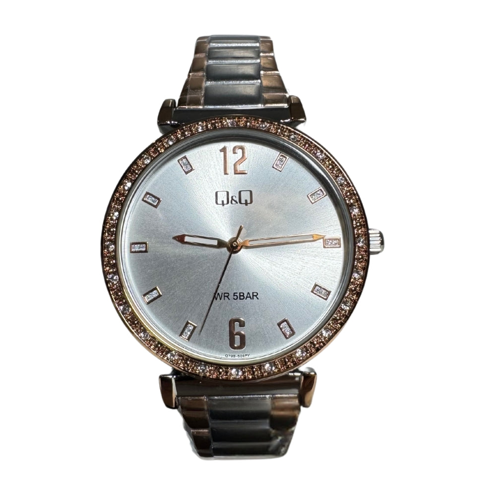 Reloj Q&Q Q79b-504pY Bicolor Mujer