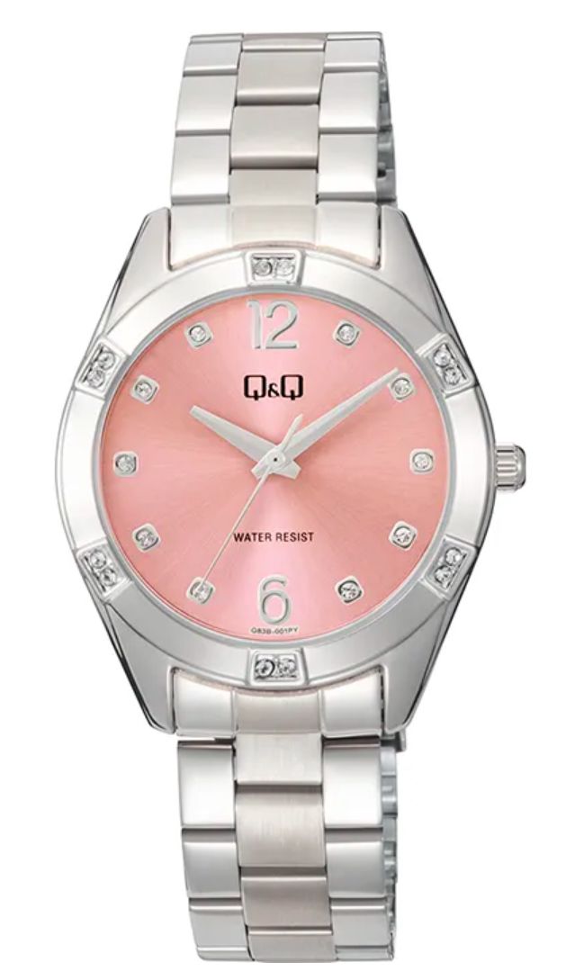 Reloj Q&Q  Q83B-002PY Plateado Mujer
