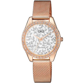 Reloj Qq Mujer Colección De Lujo Oro Rosa QZ59J071Y
