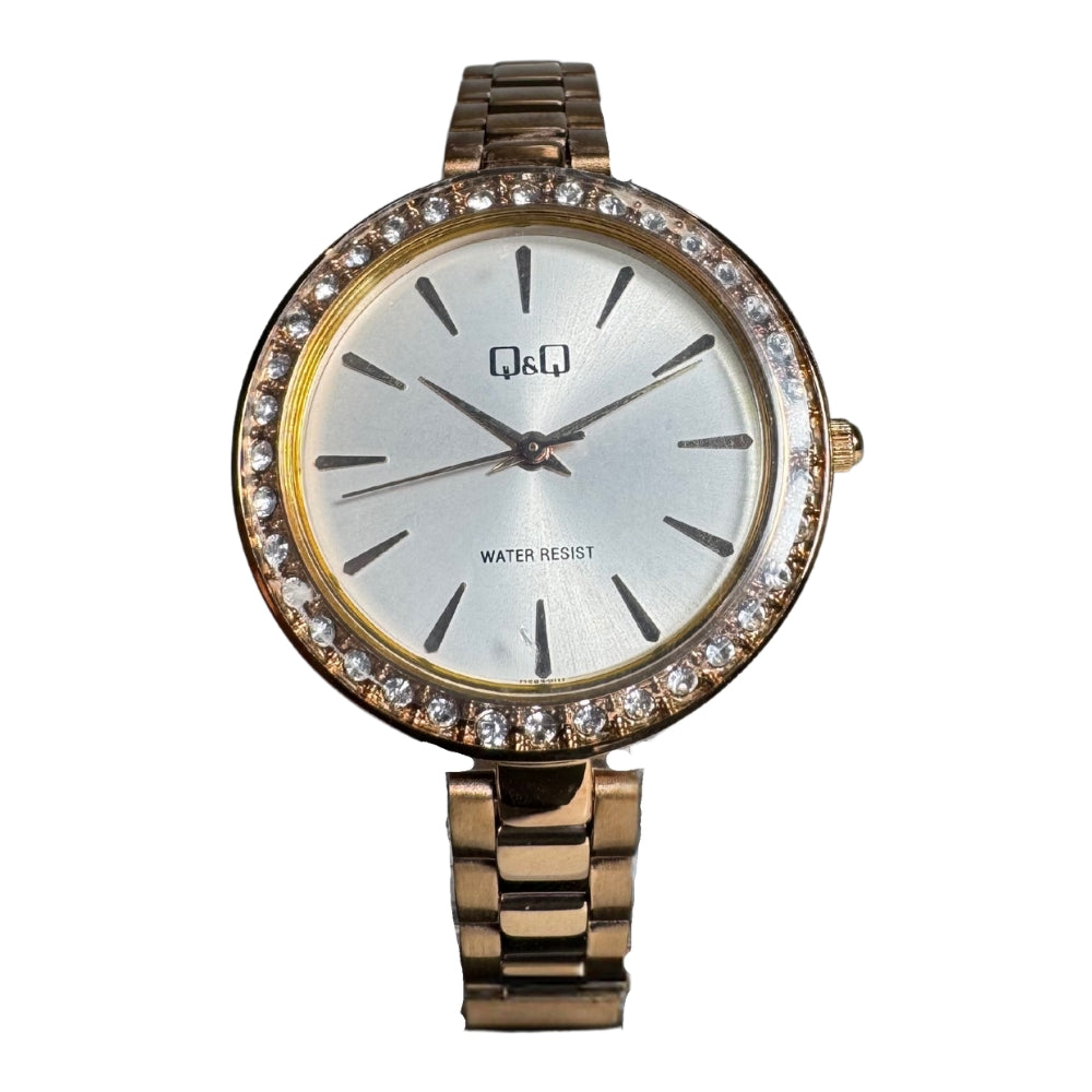 Reloj Q&Q Mujer Colección De Lujo Oro Rosa QZ63J011Y