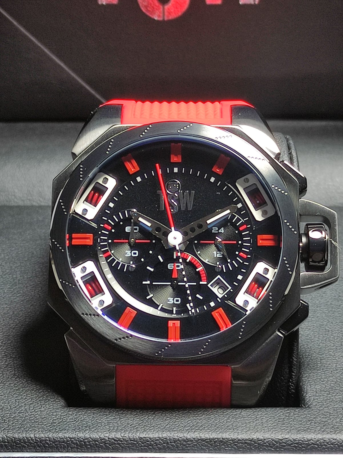 Reloj Technosport Hombre TS-100-F3 Rojo