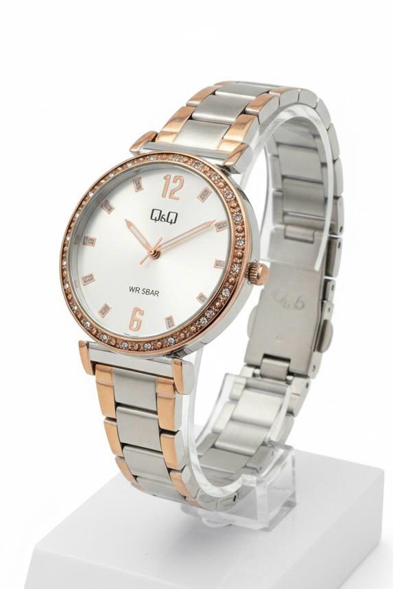 Reloj Q&Q Q79b-504pY Bicolor Mujer