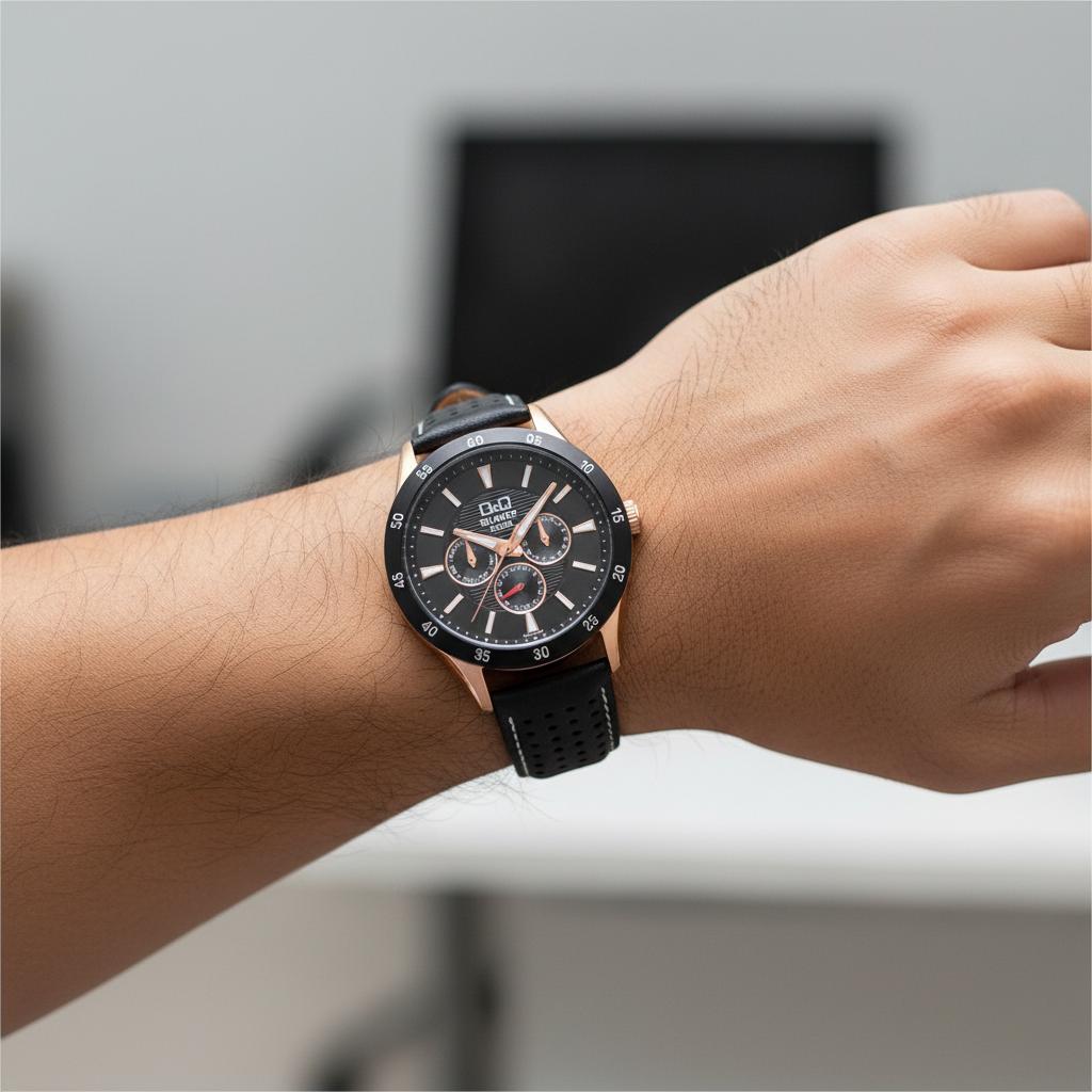 Reloj Q&q CE02J532Y Negro Hombre