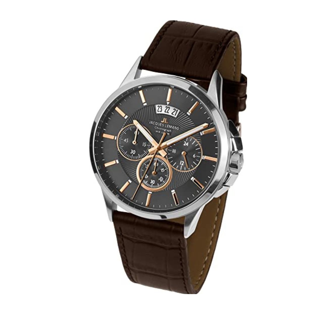 Reloj Jacques Lemans Hombre 1-1542H Marrón