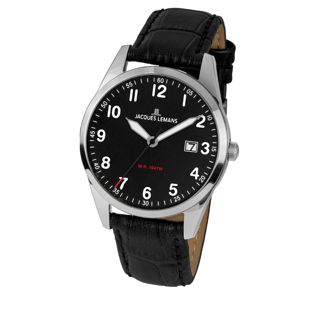 Reloj Jacques Lemans Hombre 1-2002A Negro
