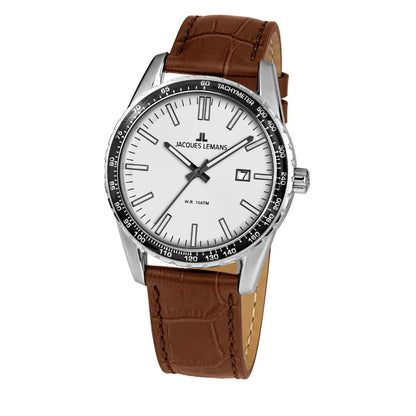 Reloj Jacques Lemans Hombre 1-2022C Marrón Claro