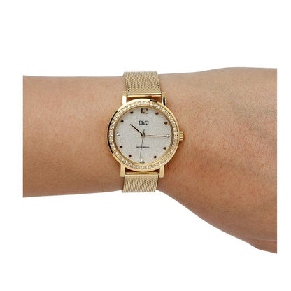 Reloj Q&Q QB45J001Y Dorado Mujer