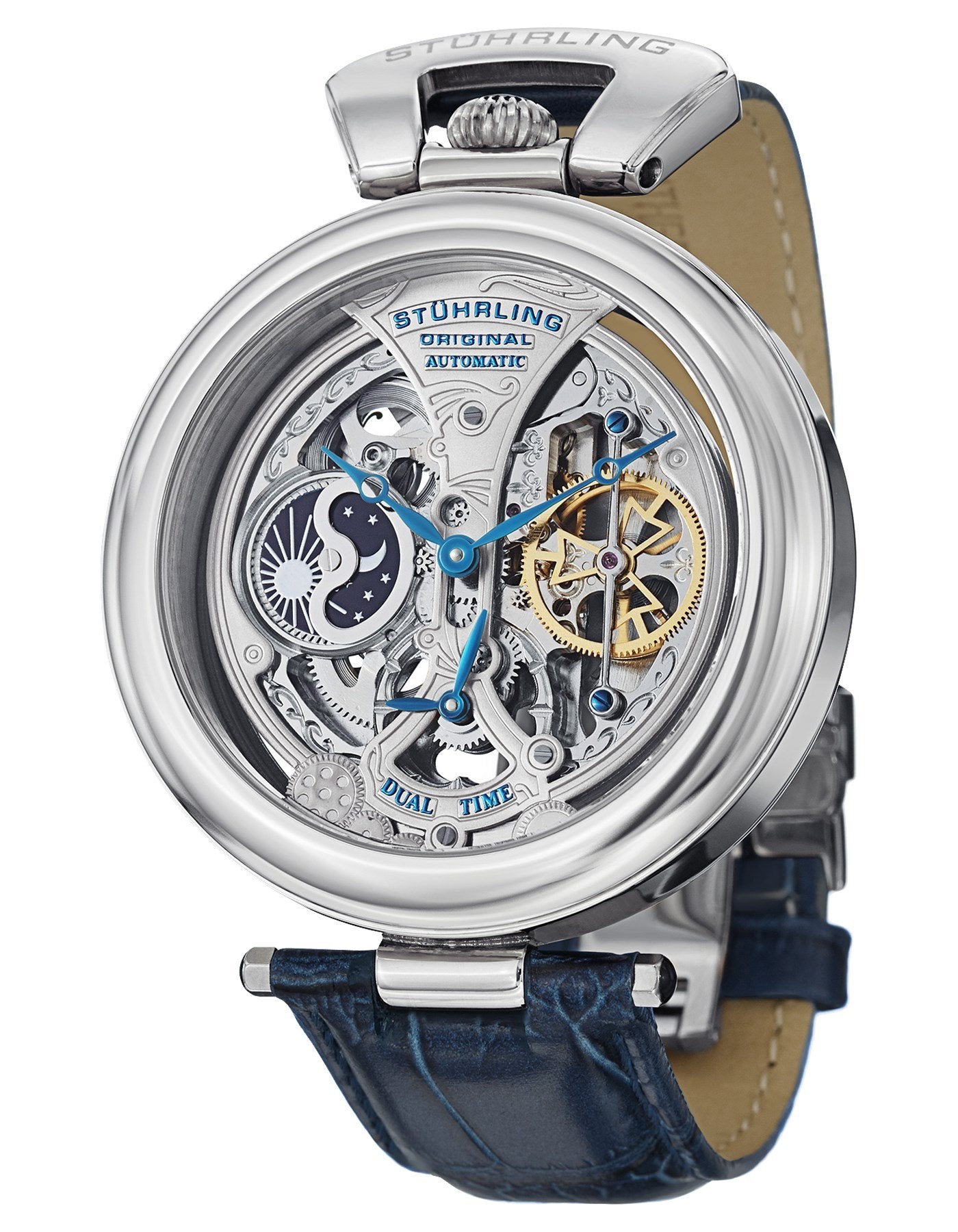 Reloj Stuhrling  Hombre Azul