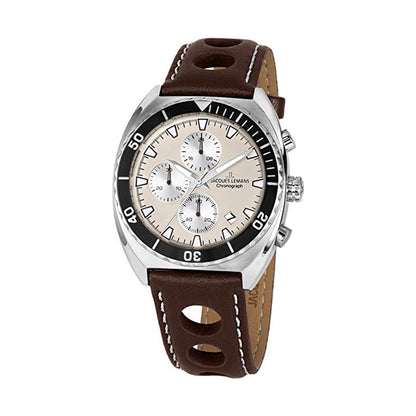 Reloj Jacques Lemans Hombre Marron