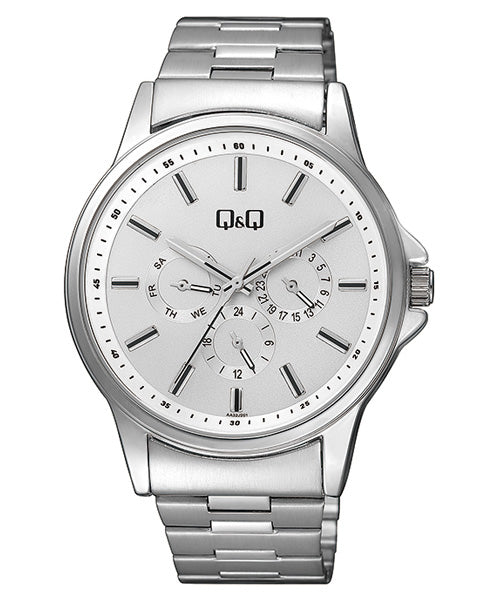 Reloj Q&Q AA32J201Y Plateado Hombre