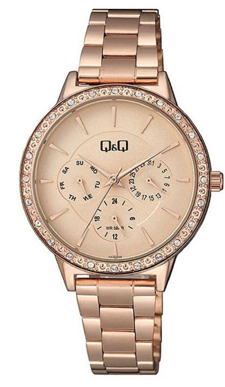 Reloj Q&Q AA45J002Y Oro Rosa Mujer