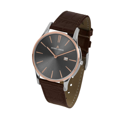 Reloj Jacques Lemans  Unisex Marron