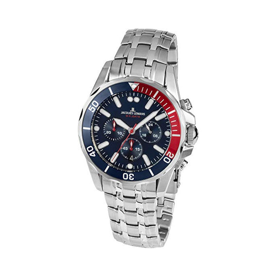 Reloj Jacques Lemans Hombre Plateado