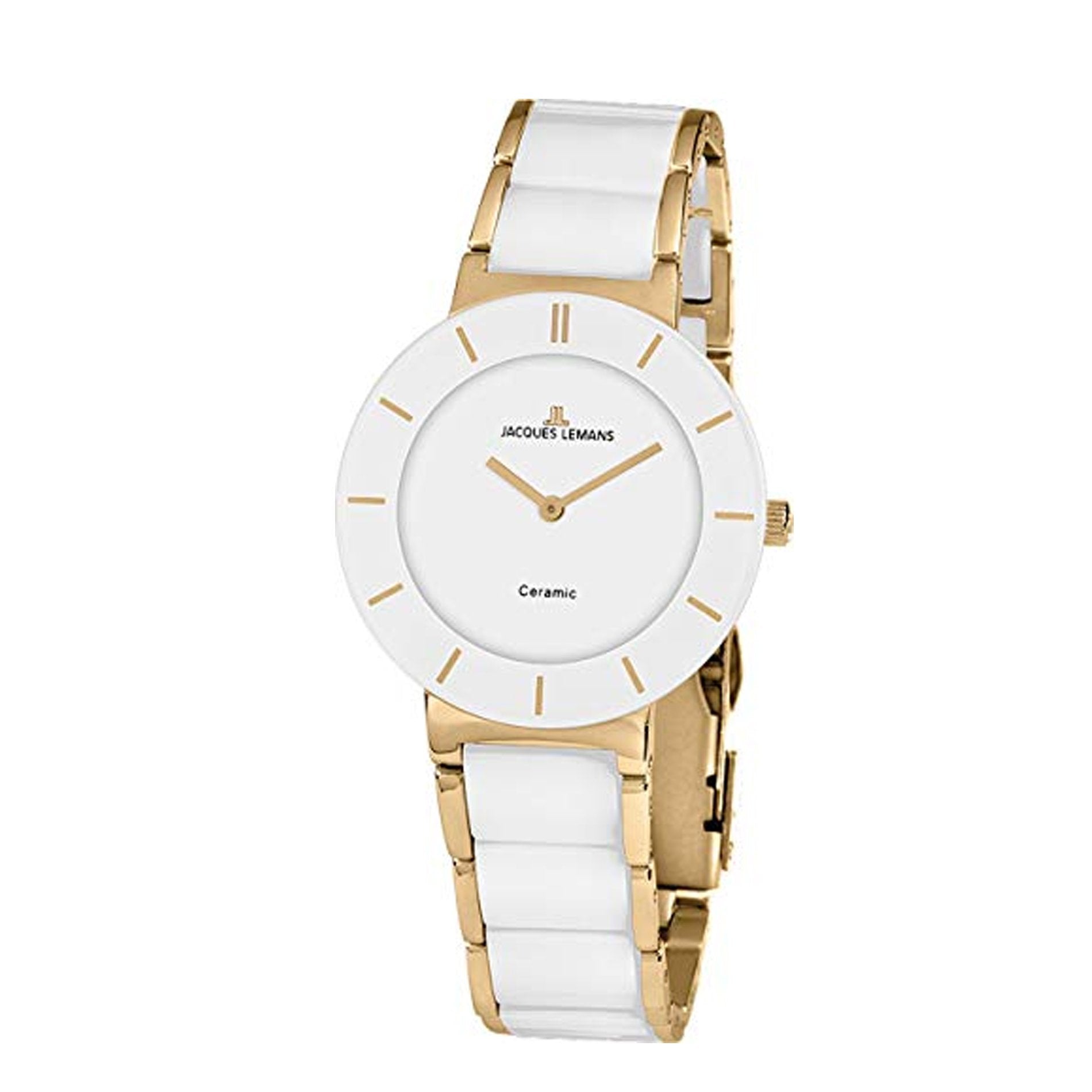 Reloj Jacques Lemans Mujer Blanco
