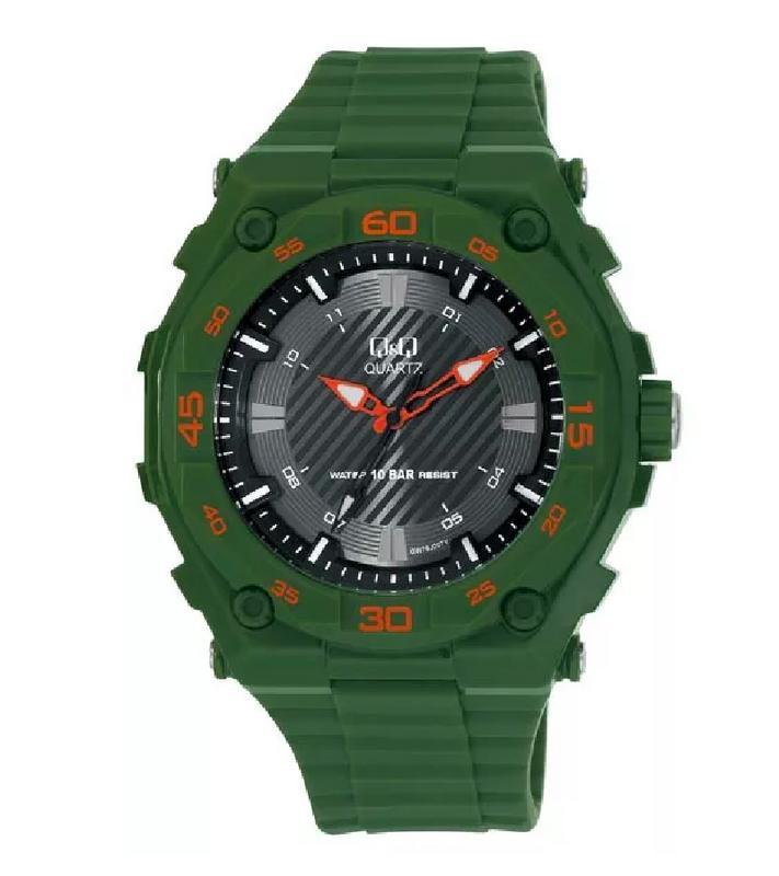Reloj Q&Q  GW79J007Y Hombre Verde Militar