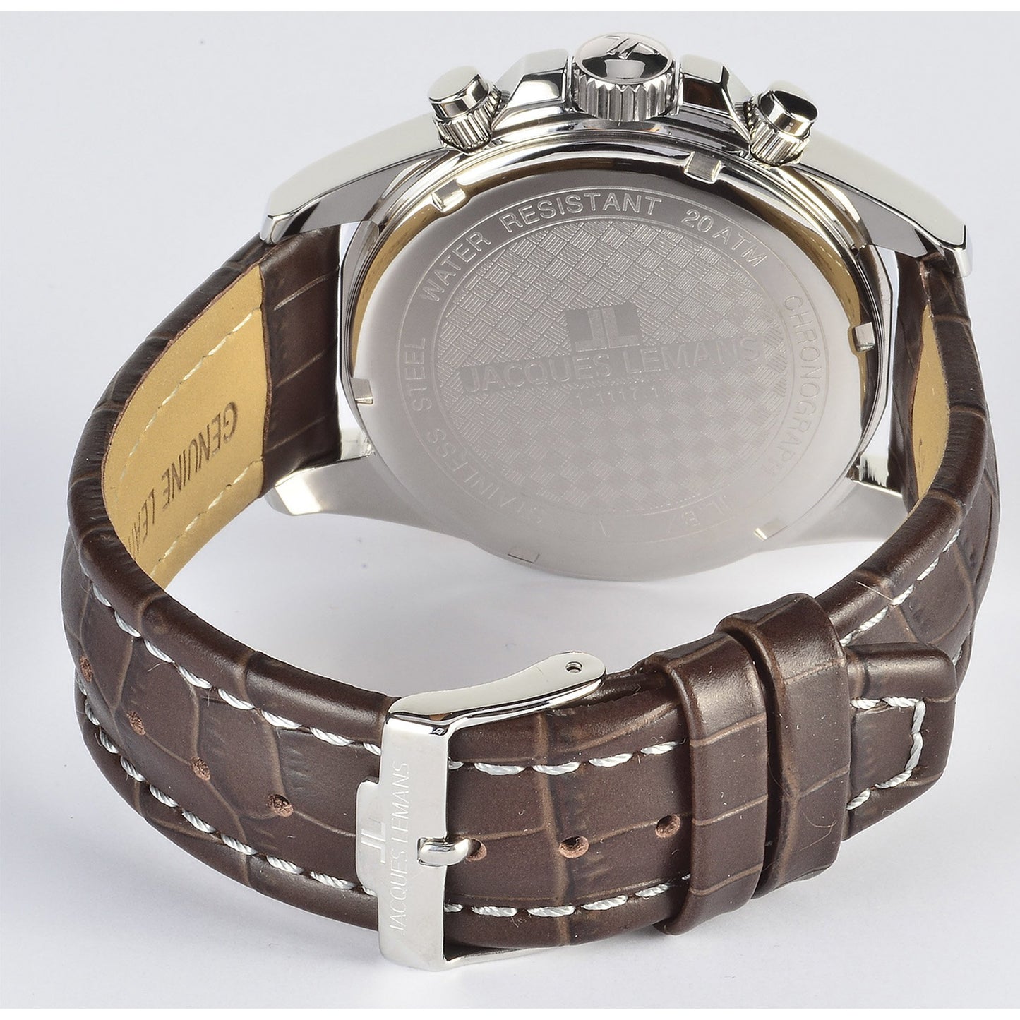 Reloj Jacques Lemans Hombre Marron 