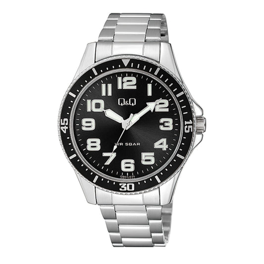 Reloj Q&Q QB64J225Y Plateado Hombre