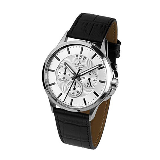 Reloj Jacques Lemans  Hombre Negro