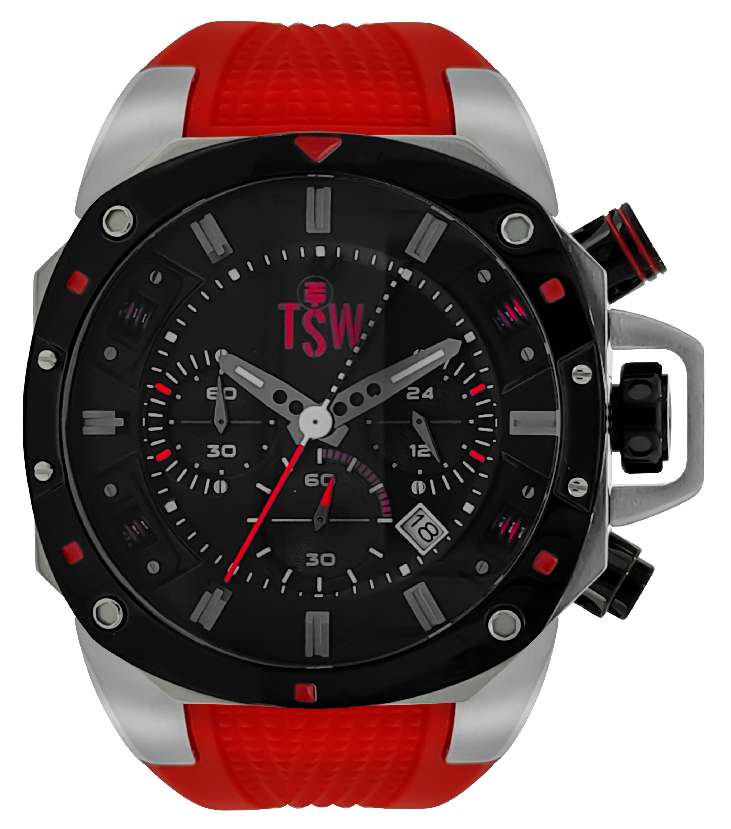 Reloj Technosport Hombre TS-100-F1 Rojo