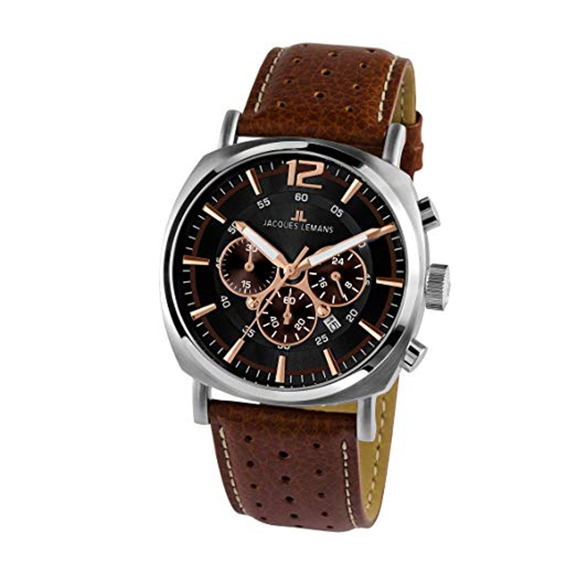 Reloj Jacques Lemans   Hombre Marron