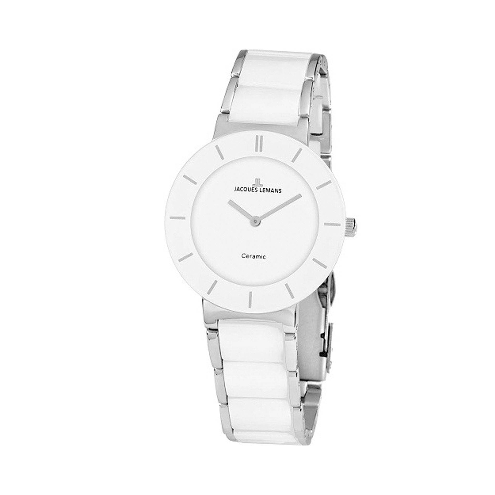 Reloj Jacques Lemans Mujer Blanco