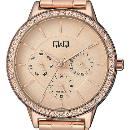 Reloj Q&Q AA45J002Y Oro Rosa Mujer