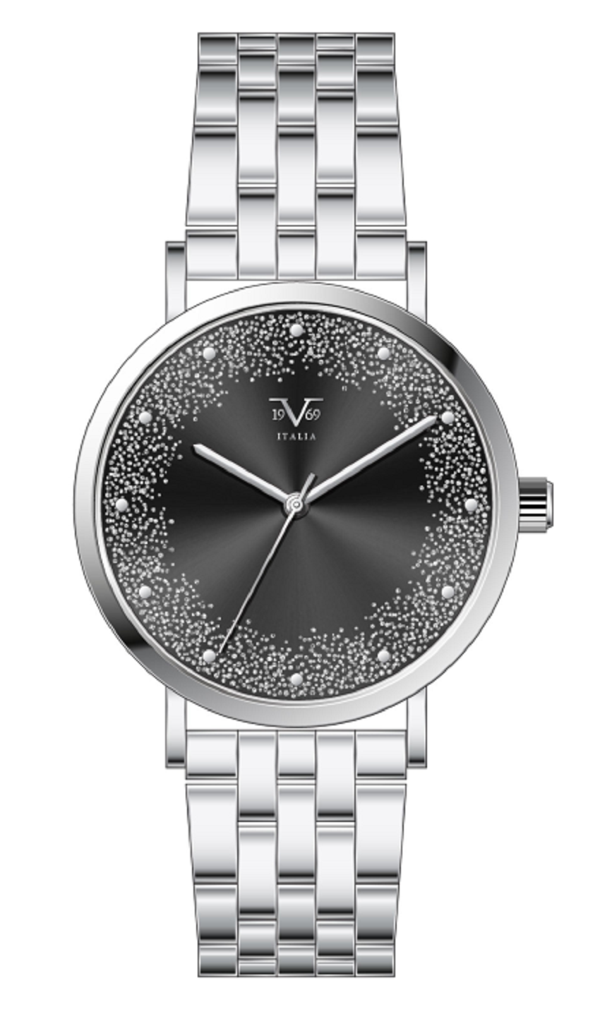 RELOJ PLATEADO V1969-1122-11 MUJER