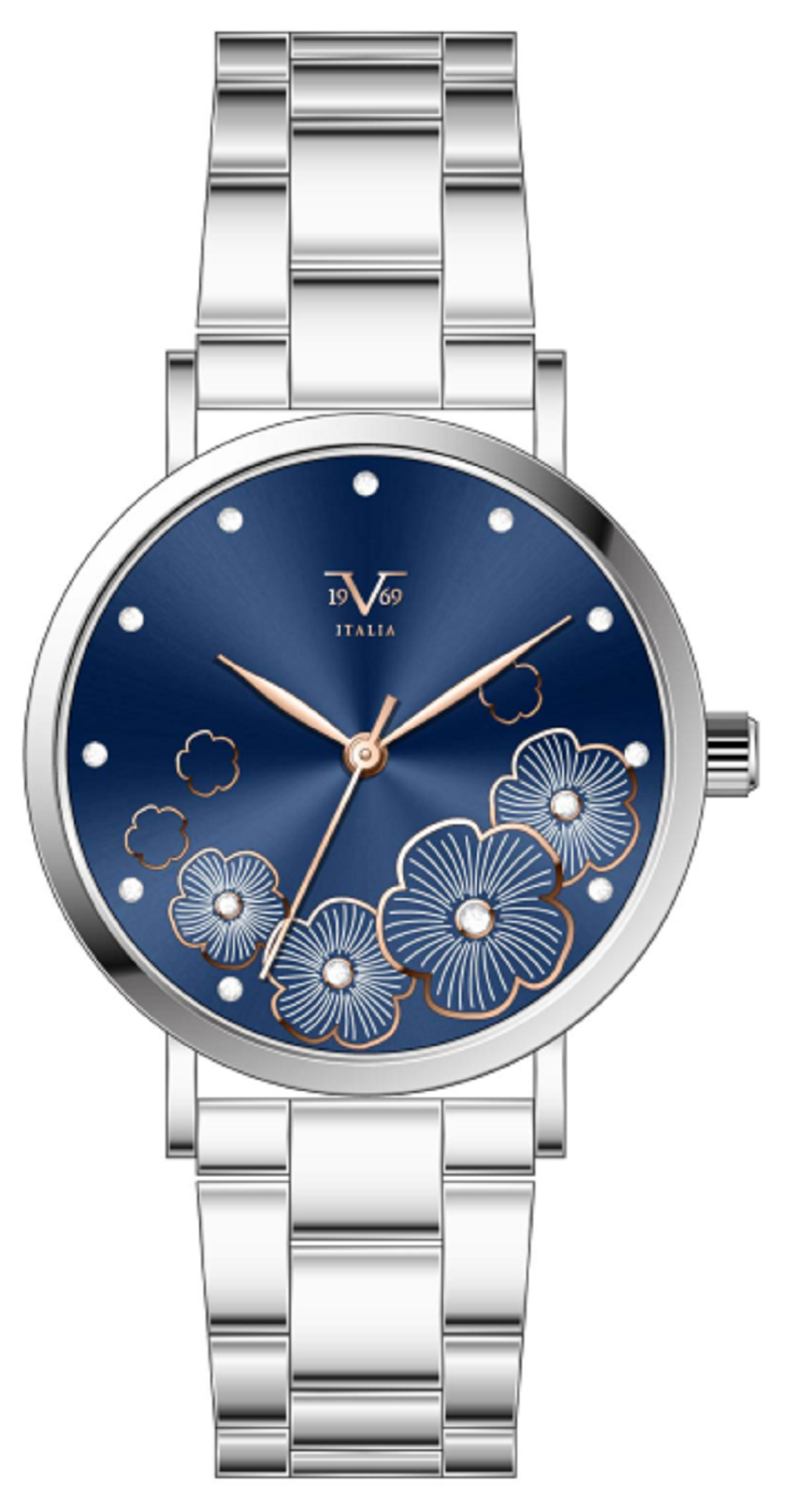 RELOJ PLATEADO V1969-1122-19 MUJER