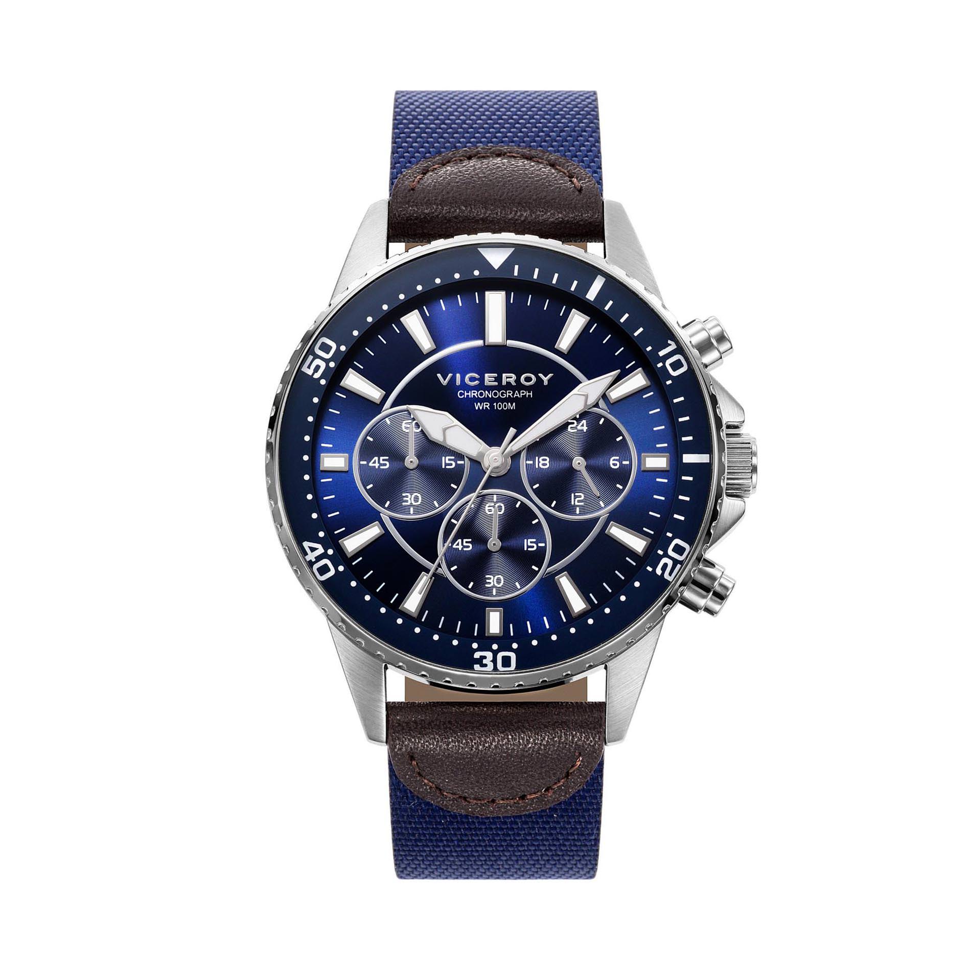 Reloj Viceroy Hombre Azul/Marron