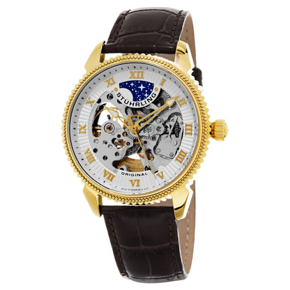 Reloj Stuhrling Hombre Legacy Marron