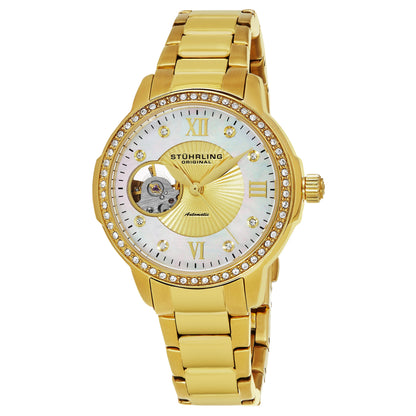 Reloj Stuhrling Hombre Legacy Dorado