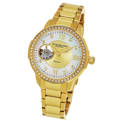 Reloj Stuhrling Hombre Legacy Dorado