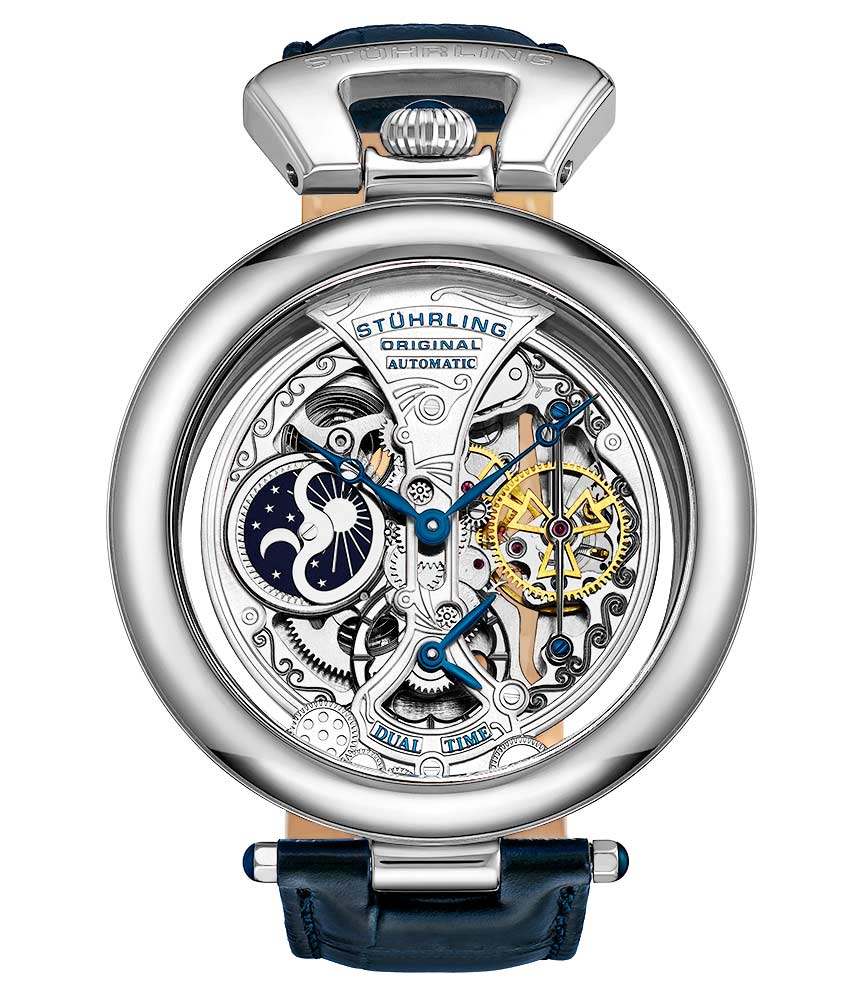 Reloj Stuhrling  Hombre Azul